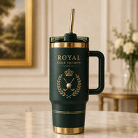 Royal Golf Society - Crest and Laurel Drinkware Composition