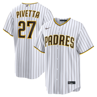Nick Pivetta San Diego Padres Baseball Jersey, White Sportswear Jersey Shirt, Lightweight Breathable Athletic Jersey, Casual Gift for Men
