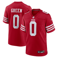 Renardo Green San Francisco 49ers Football Jersey, Scarlet Sportswear Jersey Shirt, Lightweight Breathable Athletic Jersey, Casual Gift for Men