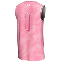 Colorado State Rams Basketball Jersey, Pink Fashion Lightweight Sportswear Jersey Shirt, Sleeveless Athletic Tank Jersey, Casual Gift for Men