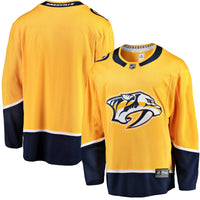 Nashville Predators Hockey Jersey, Gold Breakaway Sportswear Jersey Shirt, Long Sleeve Hockey Sweater Jersey, Casual Gift for Men, Style 2793237