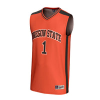 Oregon State Beavers Basketball Jersey, Orange Sportswear Jersey Shirt, Sleeveless Athletic Tank Jersey, Casual Gift for Men, Style 202219729
