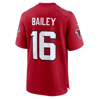 Jake Bailey Atlanta Falcons Football Jersey, Red Game Sportswear Jersey Shirt, Lightweight Breathable Athletic Jersey, Casual Gift for Men