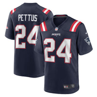 Dell Pettus New England Patriots Football Jersey, Navy Game Sportswear Jersey Shirt, Lightweight Breathable Athletic Jersey, Casual Gift for Men
