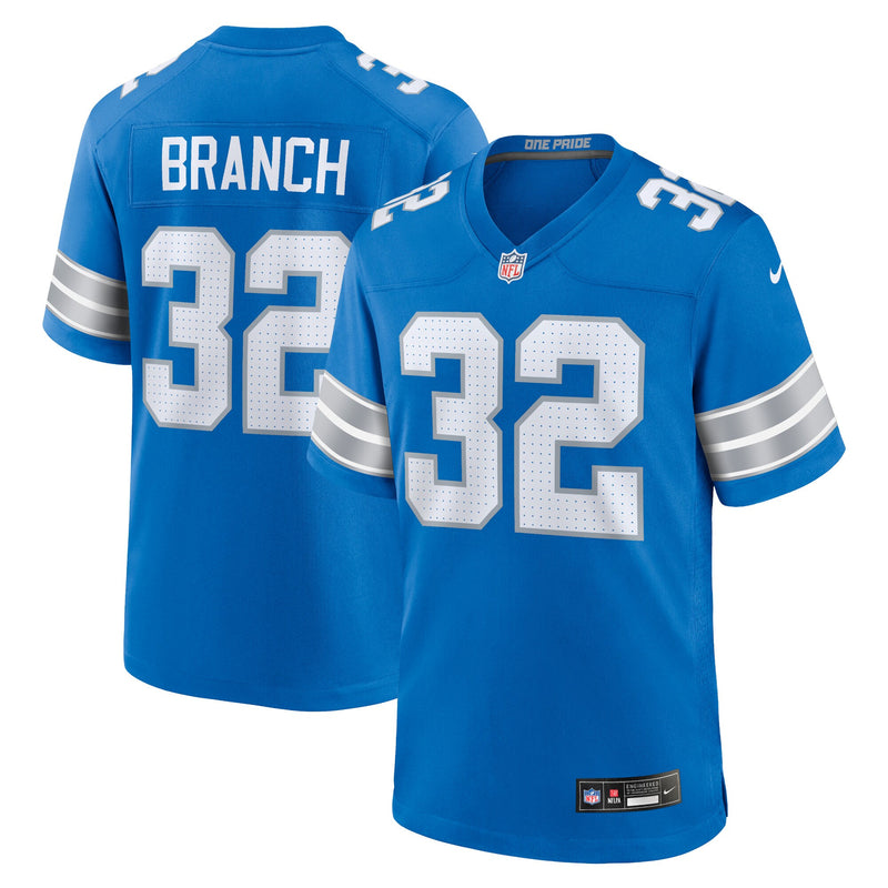Brian Branch Detroit Lions Football Jersey, Sportswear Jersey Shirt, Lightweight Athletic Jersey, Casual Gift for Men, Style 201037459