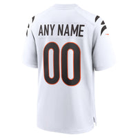 Cincinnati Bengals Football Jersey, White Game Sportswear Jersey Shirt, Lightweight Breathable Athletic Jersey, Casual Gift for Men