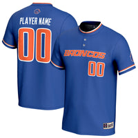 Boise State Broncos Softball Jersey, Royal Fashion Sportswear Jersey Shirt, Lightweight Breathable Athletic Jersey, Casual Gift for Men