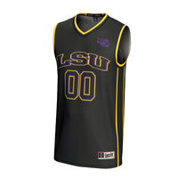 LSU Tigers Basketball Jersey, Black Fashion Lightweight Sportswear Jersey Shirt, Sleeveless Athletic Tank Jersey, Casual Gift for Men