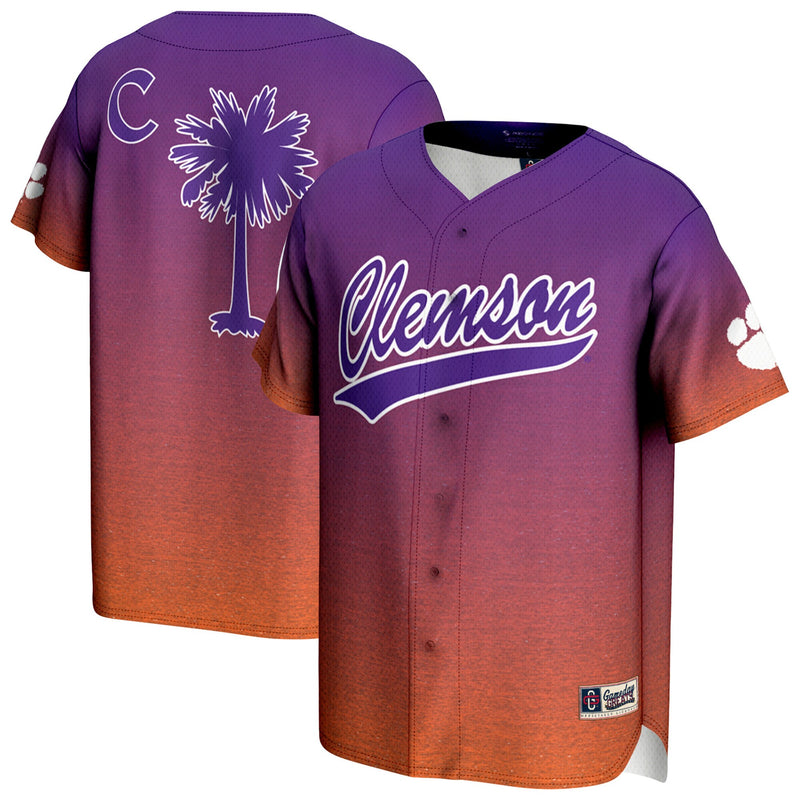 Clemson Tigers Lightweight Baseball Jersey, Sportswear Jersey Shirt, Lightweight Athletic Jersey, Casual Gift for Men, Style 202918012