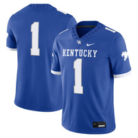 Kentucky Wildcats Football Jersey, Royal Sportswear Jersey Shirt, Lightweight Breathable Athletic Jersey, Casual Gift for Men, Style 200894067
