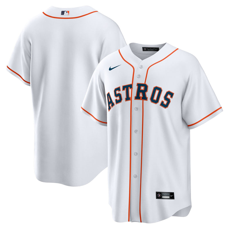 Houston Astros Baseball Jersey, White Sportswear Jersey Shirt, Lightweight Breathable Athletic Jersey, Casual Gift for Men, Style 200925295