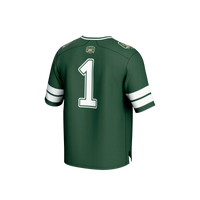 Ohio Bobcats Football Jersey, Green Fashion Lightweight Sportswear Jersey Shirt, Lightweight Breathable Athletic Jersey, Casual Gift for Men