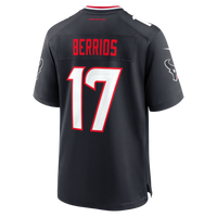 Braxton Berrios Houston Texans Football Jersey, Navy Game Sportswear Jersey Shirt, Lightweight Breathable Athletic Jersey, Casual Gift for Men