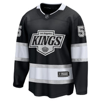 Quinton Byfield Los Angeles Kings Hockey Jersey, Black Breakaway Sportswear Jersey Shirt, Long Sleeve Hockey Sweater Jersey, Casual Gift for Men