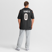 DJ Turner II Cincinnati Bengals Football Jersey, Black Game Sportswear Jersey Shirt, Lightweight Breathable Athletic Jersey, Casual Gift for Men