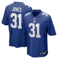 Nic Jones New York Giants Football Jersey, Royal Game Sportswear Jersey Shirt, Lightweight Breathable Athletic Jersey, Casual Gift for Men
