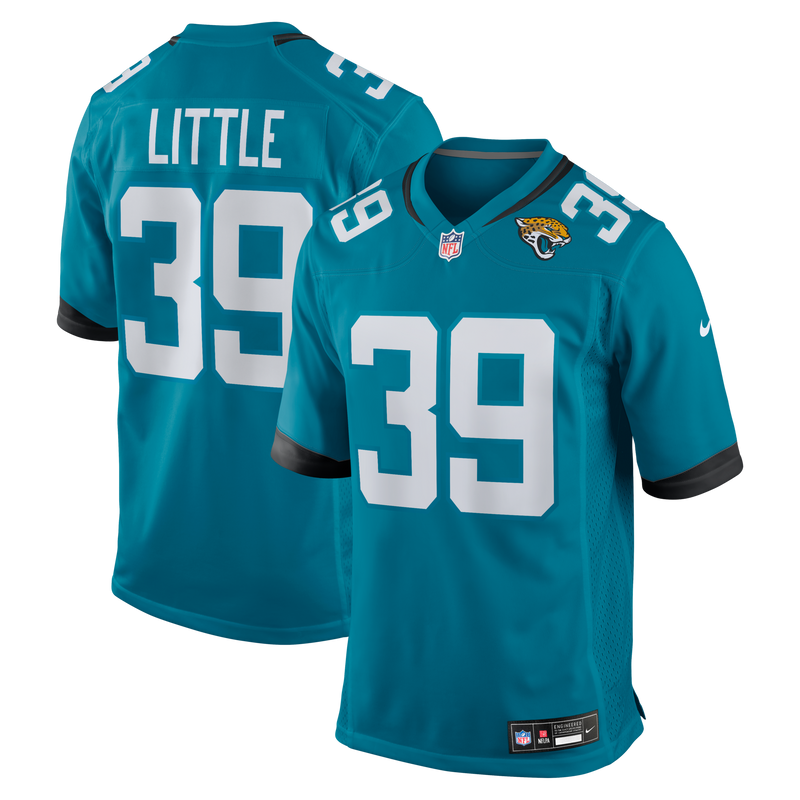 Cam Little Jacksonville Jaguars Football Jersey, Teal Game Sportswear Jersey Shirt, Lightweight Breathable Athletic Jersey, Casual Gift for Men