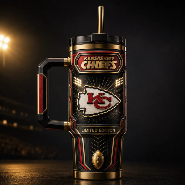 KC Arrowhead Emblem - A Study in Crimson, Black and Gold - main