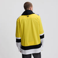 Boston Bruins Hockey Jersey, Gold Premium Sportswear Jersey Shirt, Long Sleeve Hockey Sweater Jersey, Casual Gift for Men, Style 203707693