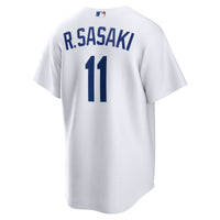 Rōki Sasaki Los Angeles Dodgers Baseball Jersey, White Sportswear Jersey Shirt, Lightweight Breathable Athletic Jersey, Casual Gift for Men
