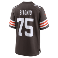 Joel Bitonio Cleveland Browns Football Jersey, Brown Game Sportswear Jersey Shirt, Lightweight Breathable Athletic Jersey, Casual Gift for Men