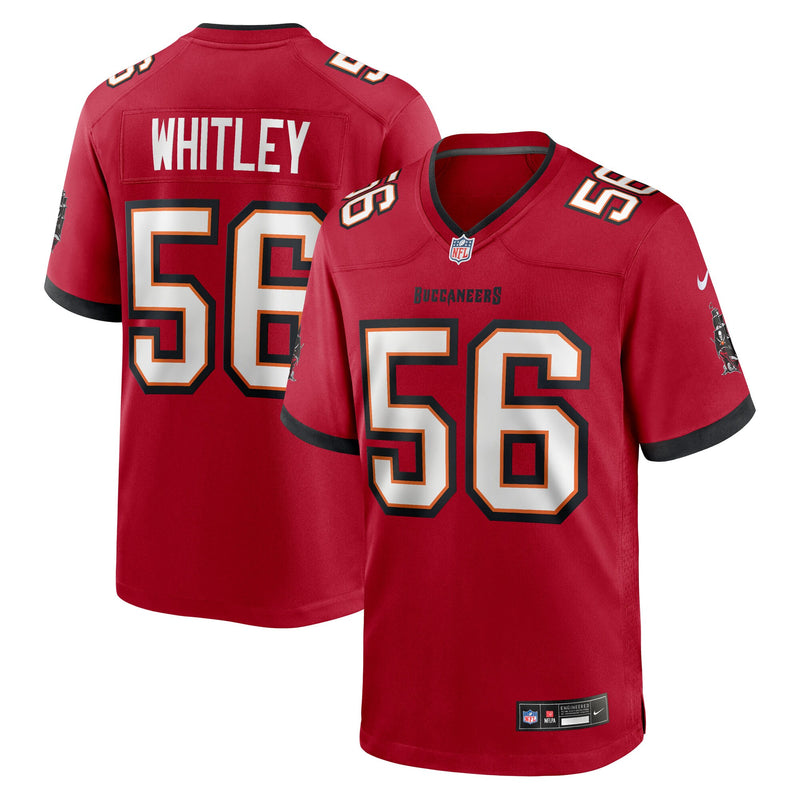 Benton Whitley Tampa Bay Buccaneers Football Jersey, Red Sportswear Jersey Shirt, Lightweight Breathable Athletic Jersey, Casual Gift for Men