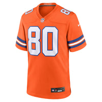 Rod Smith Denver Broncos Football Jersey, Orange Game Sportswear Jersey Shirt, Lightweight Breathable Athletic Jersey, Casual Gift for Men