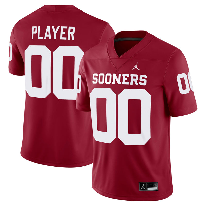 Oklahoma Sooners Football Jersey, Crimson Replica Sportswear Jersey Shirt, Lightweight Breathable Athletic Jersey, Casual Gift for Men
