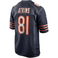Doug Atkins Chicago Bears Football Jersey, Navy Game Sportswear Jersey Shirt, Lightweight Breathable Athletic Jersey, Casual Gift for Men