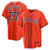 Jose Altuve Houston Astros Baseball Jersey, Orange Replica Sportswear Jersey Shirt, Lightweight Breathable Athletic Jersey, Casual Gift for Men