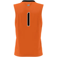 Oklahoma State Cowboys Lightweight Basketball Jersey, Orange Sportswear Jersey Shirt, Sleeveless Athletic Tank Jersey, Casual Gift for Men