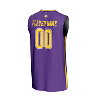 LSU Tigers Basketball Jersey, Purple Fashion Sportswear Jersey Shirt, Sleeveless Athletic Tank Jersey, Casual Gift for Men, Style 202683105