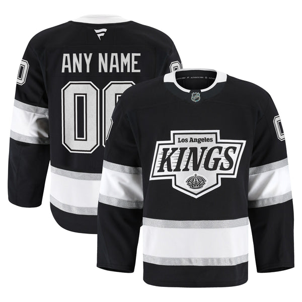 Los Angeles Kings Black Home Authentic Pro Custom Jersey