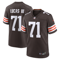 Cornelius Lucas Cleveland Browns Football Jersey, Brown Sportswear Jersey Shirt, Lightweight Breathable Athletic Jersey, Casual Gift for Men