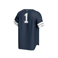 Penn State Nittany Lions Baseball Jersey, Sportswear Jersey Shirt, Lightweight Breathable Athletic Jersey, Casual Gift for Men, Style 202693996