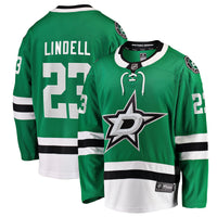 Esa Lindell Dallas Stars Hockey Jersey, Green Breakaway Sportswear Jersey Shirt, Long Sleeve Hockey Sweater Jersey, Casual Gift for Men