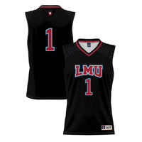 Loyola Marymount Lions Basketball Jersey, Black Lightweight Sportswear Jersey Shirt, Sleeveless Athletic Tank Jersey, Casual Gift for Men