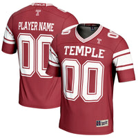 Temple Owls Football Jersey, Crimson Sportswear Jersey Shirt, Lightweight Breathable Athletic Jersey, Casual Gift for Men