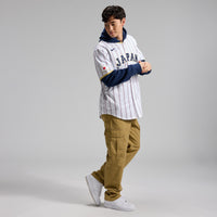 Japan Yoshinobu Yamamoto White 2026 World Classic Baseball Jersey, Sportswear Jersey Shirt, Lightweight Athletic Jersey, Casual Gift for Men