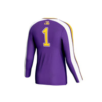 LSU Tigers Volleyball Jersey, Purple Sportswear Jersey Shirt, Lightweight Breathable Athletic Jersey, Casual Gift for Men, Style 203153784