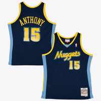 Denver Nuggets Basketball Jersey, Ash Blue Authentic Alternate Sportswear Jersey Shirt, Sleeveless Athletic Tank Jersey, Casual Gift for Men