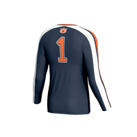Auburn Tigers Volleyball Jersey, Navy Fashion Lightweight Sportswear Jersey Shirt, Lightweight Breathable Athletic Jersey, Casual Gift for Men