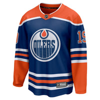 Adam Henrique Edmonton Oilers Hockey Jersey, Royal Breakaway Sportswear Jersey Shirt, Long Sleeve Hockey Sweater Jersey, Casual Gift for Men