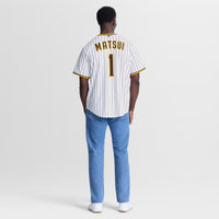Yuki Matsui San Diego Padres Baseball Jersey, White Replica Sportswear Jersey Shirt, Lightweight Breathable Athletic Jersey, Casual Gift for Men