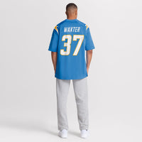 Isas Waxter Los Angeles Chargers Football Jersey, Powder Sportswear Jersey Shirt, Lightweight Breathable Athletic Jersey, Casual Gift for Men