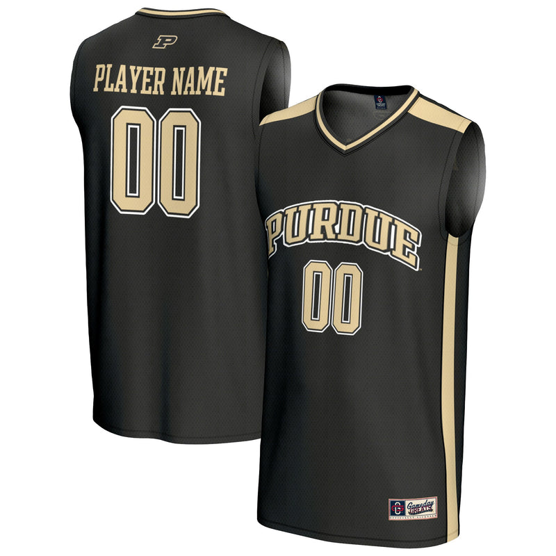 Purdue Boilermakers Basketball Jersey, Black Sportswear Jersey Shirt, Sleeveless Athletic Tank Jersey, Casual Gift for Men, Style 202287966