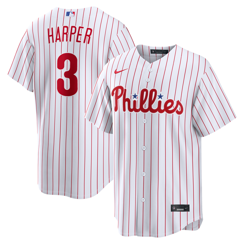 Bryce Harper Philadelphia Phillies Baseball Jersey, Sportswear Jersey Shirt, Lightweight Athletic Jersey, Casual Gift for Men, Style 203195421