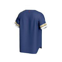 Tulsa Golden Hurricane Baseball Jersey, Royal Sportswear Jersey Shirt, Lightweight Breathable Athletic Jersey, Casual Gift for Men