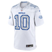 Khalil Shakir Buffalo Bills Football Jersey, White Game Sportswear Jersey Shirt, Lightweight Breathable Athletic Jersey, Casual Gift for Men