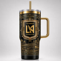 Black and Gold Standard - LAFC Crest Tumbler
